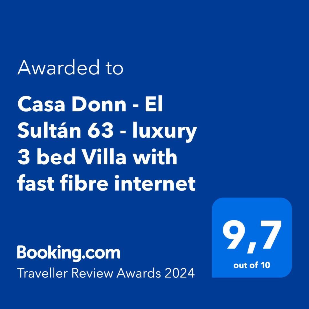 Casa Donn - El Sultan 63 - Luxury 3 Bed Villa With Fast Fibre Internet Corralejo Exterior photo